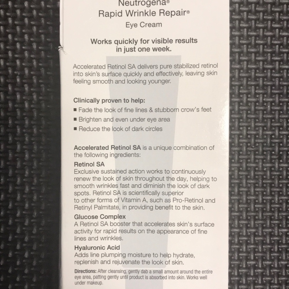 Neutrogena Rapid Wrinkle Repair Eye Cream - Picture 4 of 4